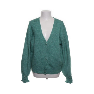 Cotton Club | Groene Gebreide Cardigan