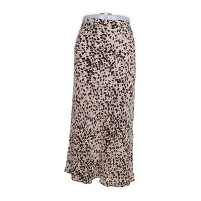 Micha | Beige Luipaard Print Rok