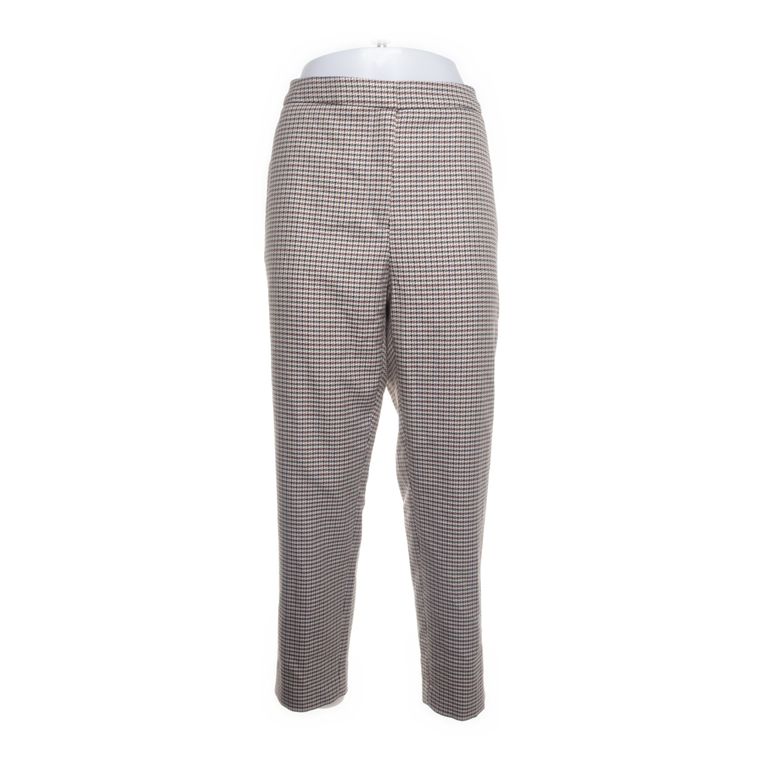 H&M | Geruite broek in beige en bruintinten
