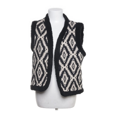 Costes Rebel | Zwart-wit gebreide gilet