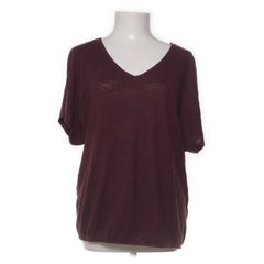 ESPRIT | Bordeaux V-hals T-shirt