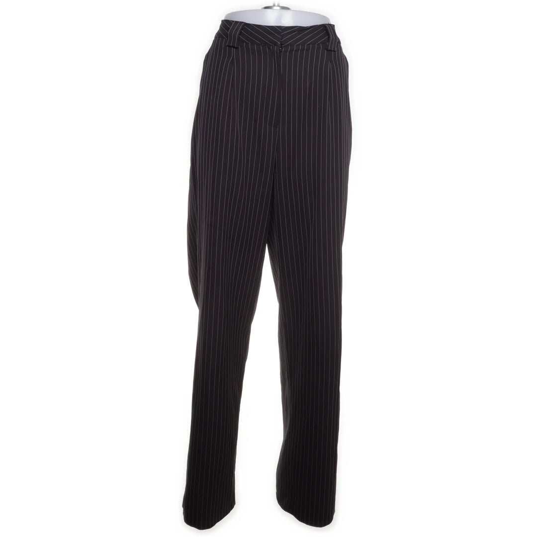 NA-KD | Zwart, Wit - Palazzo broek