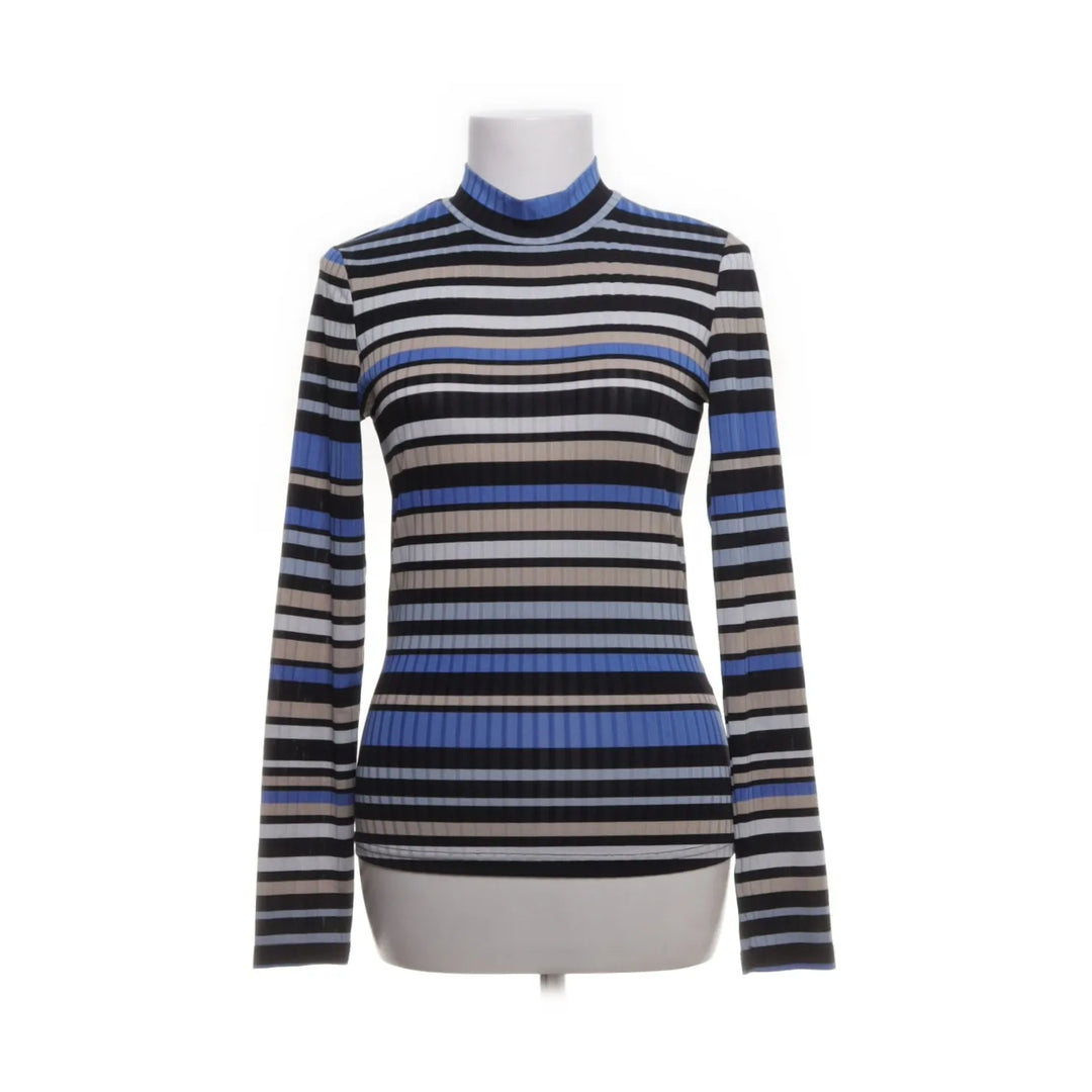 Pieces | Blauw, Zwart, Beige - Lange mouwen shirt