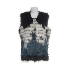 Ms Mode | Zwart, Wit, Blauw - Gilet