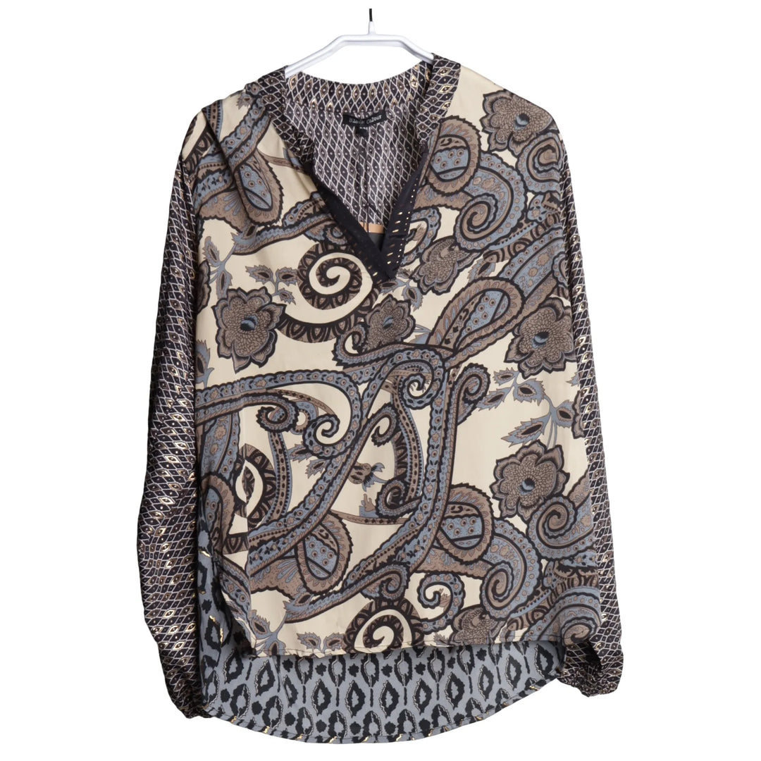 Black Colour | Beige, Meerkleurig - Blouse