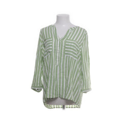 Tom Tailor | Groene gestreepte blouse