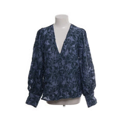 Ivy & Oak | Blauwe bloemenprint blouse