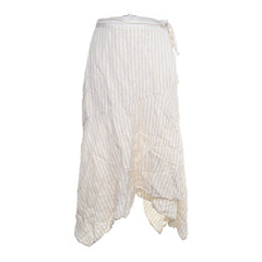 & Other Stories | Witte asymmetrische wikkelrok