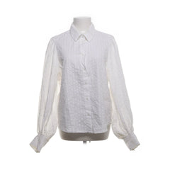 Monki | Witte katoenen blouse