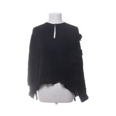 Zadig & Voltaire | Zwarte asymmetrische blouse