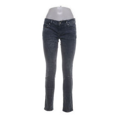 Raw | Donkergrijze skinny jeans met washed effect