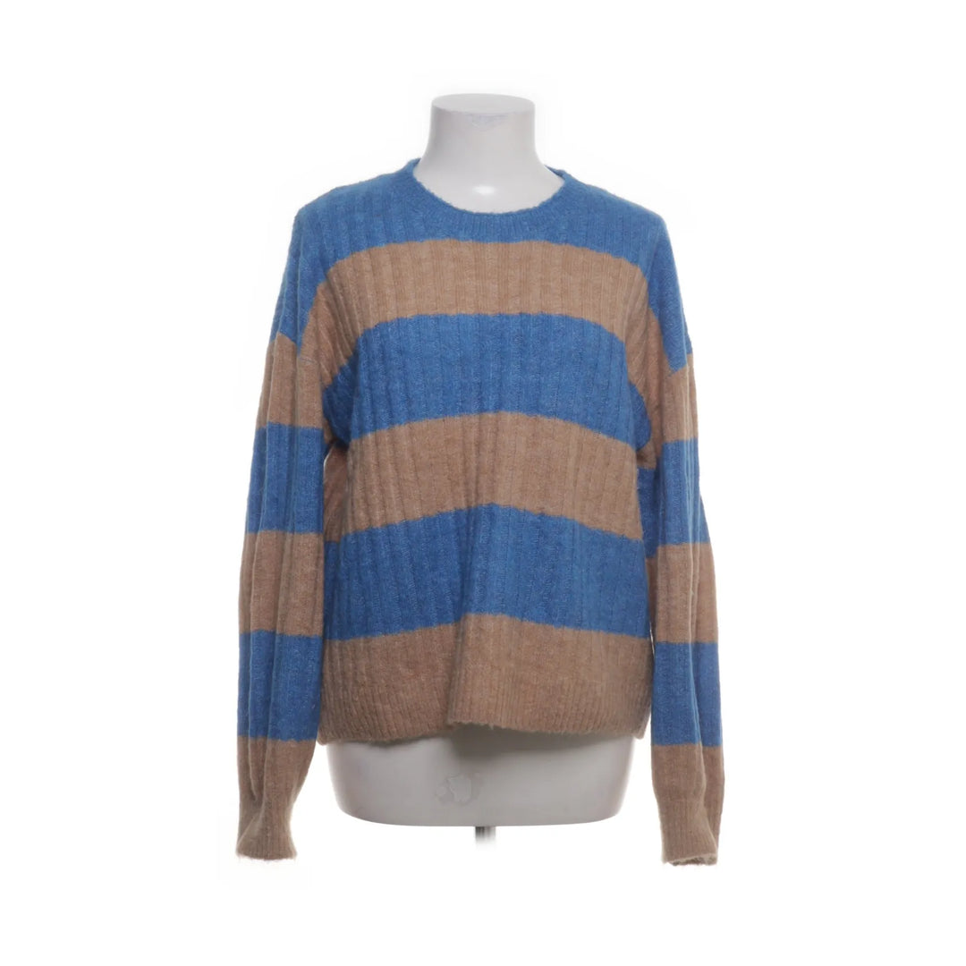 Ichi | Blauw, Beige - Trui