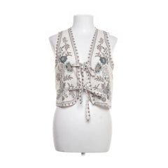 Beige, Meerkleurig - Gilet