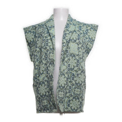 BoeBou | Groene Bloemenprint Vest