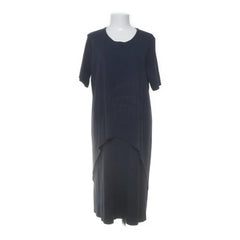 COS | Marineblauwe oversized jurk