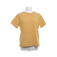 Kauf Dich Glücklich | Gele gestipte T-shirt