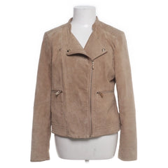 Mango | Beige Suède Motorjas