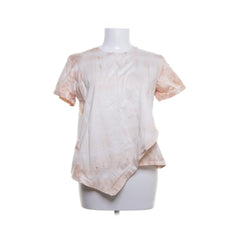 JW Anderson x Uniqlo | Beige asymmetrisch T-shirt