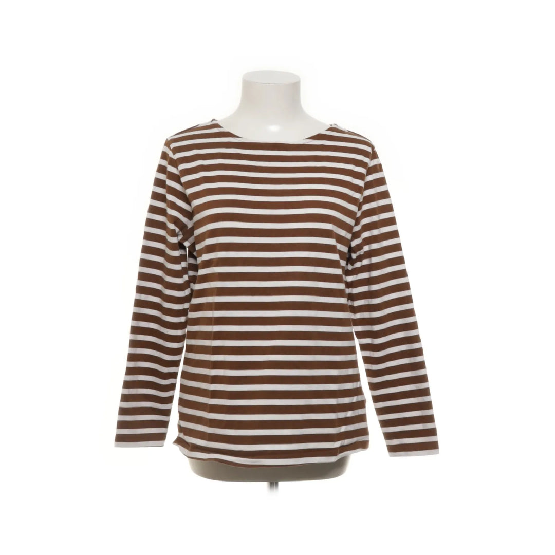 Essentials by Tchibo | Bruin, Wit - Lange mouwen shirt