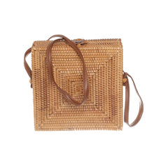 Bruin, Beige - Schoudertas