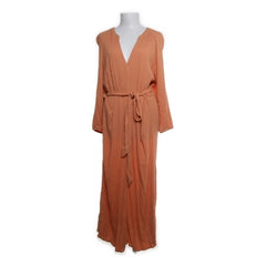 Tom Tailor | Terracotta Maxi Wikkeljurk