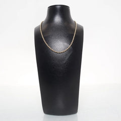 Gouden Gedraaide Halsketting