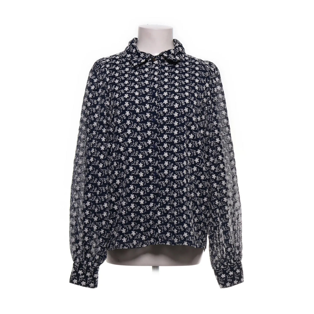 Freebird | Blauw, Wit, Meerkleurig - Blouse