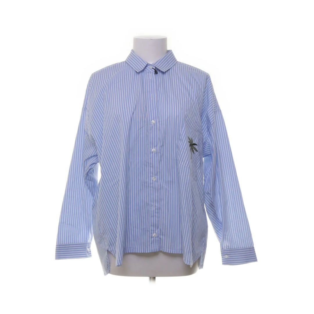 Leeandme | Wit, Blauw - Blouse