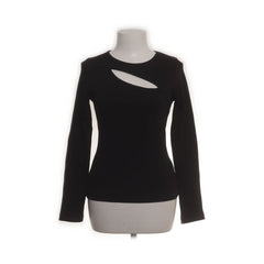 Topshop | Zwarte top met cut-out detail