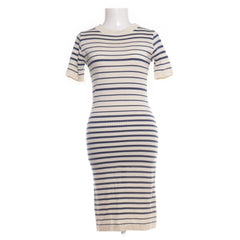 S.N.S. Herning | Beige, Blauw - Jurk