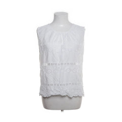 Noa Noa | Witte kanten mouwloze top