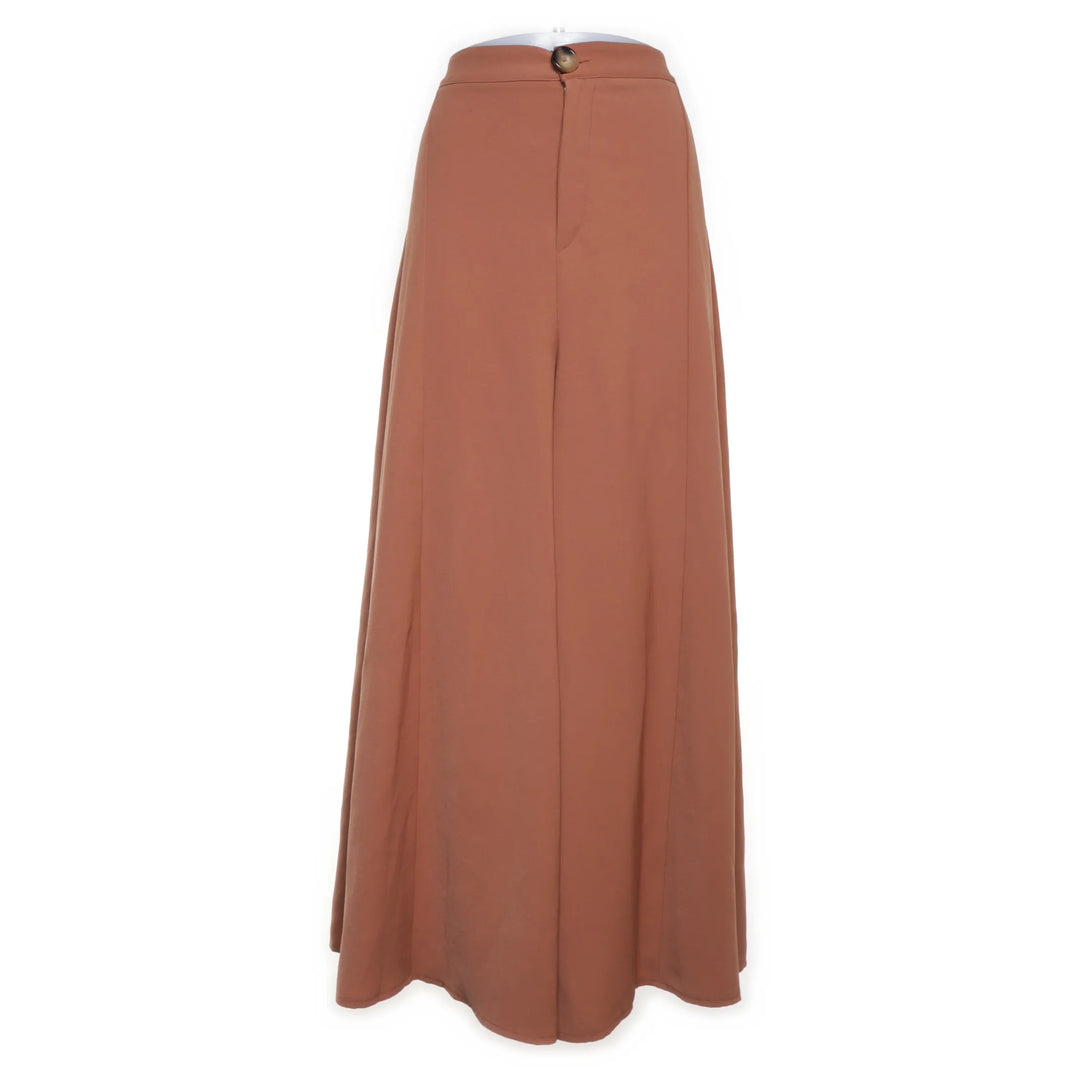 Bruin - Palazzo broek