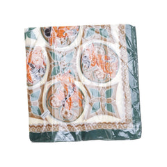 Beige, Groen, Meerkleurig - Halsdoek