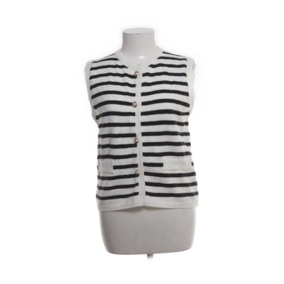 Gilet | Gestreepte mouwloze vest