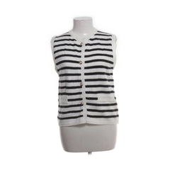 Gilet | Gestreepte mouwloze vest