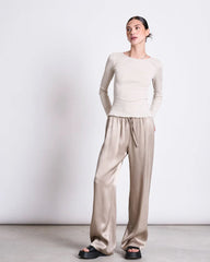 JannJune | Minirib Longsleeve Aversa Ivory Gots