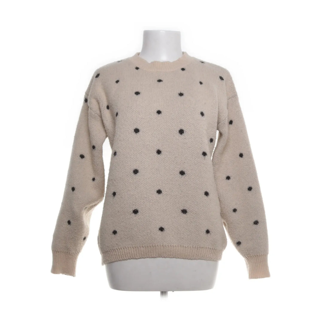 Beige, Zwart - Trui