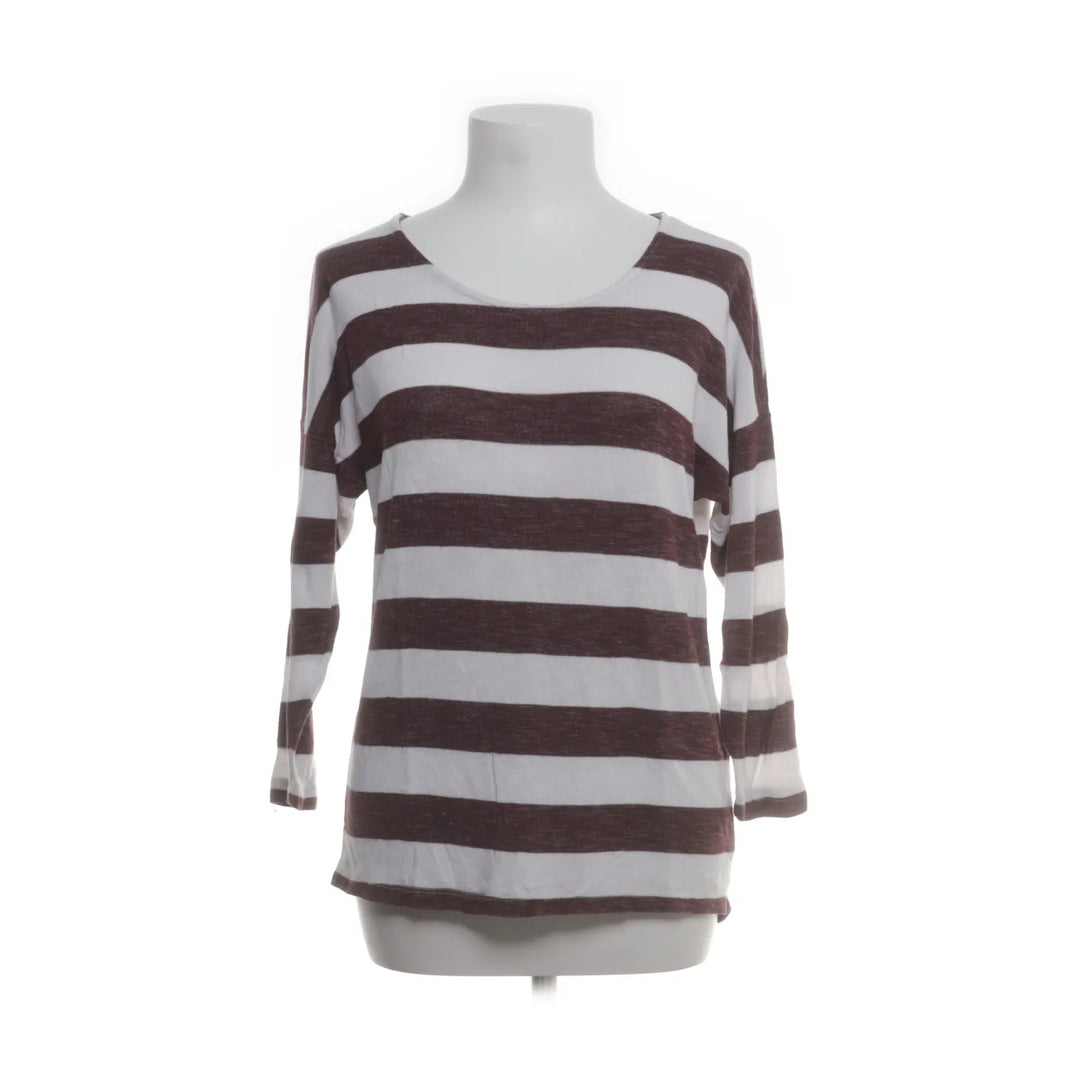 Vero Moda | Wit, Bruin - Lange mouwen shirt