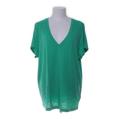J.Crew | Groene Katoenen V-hals Top