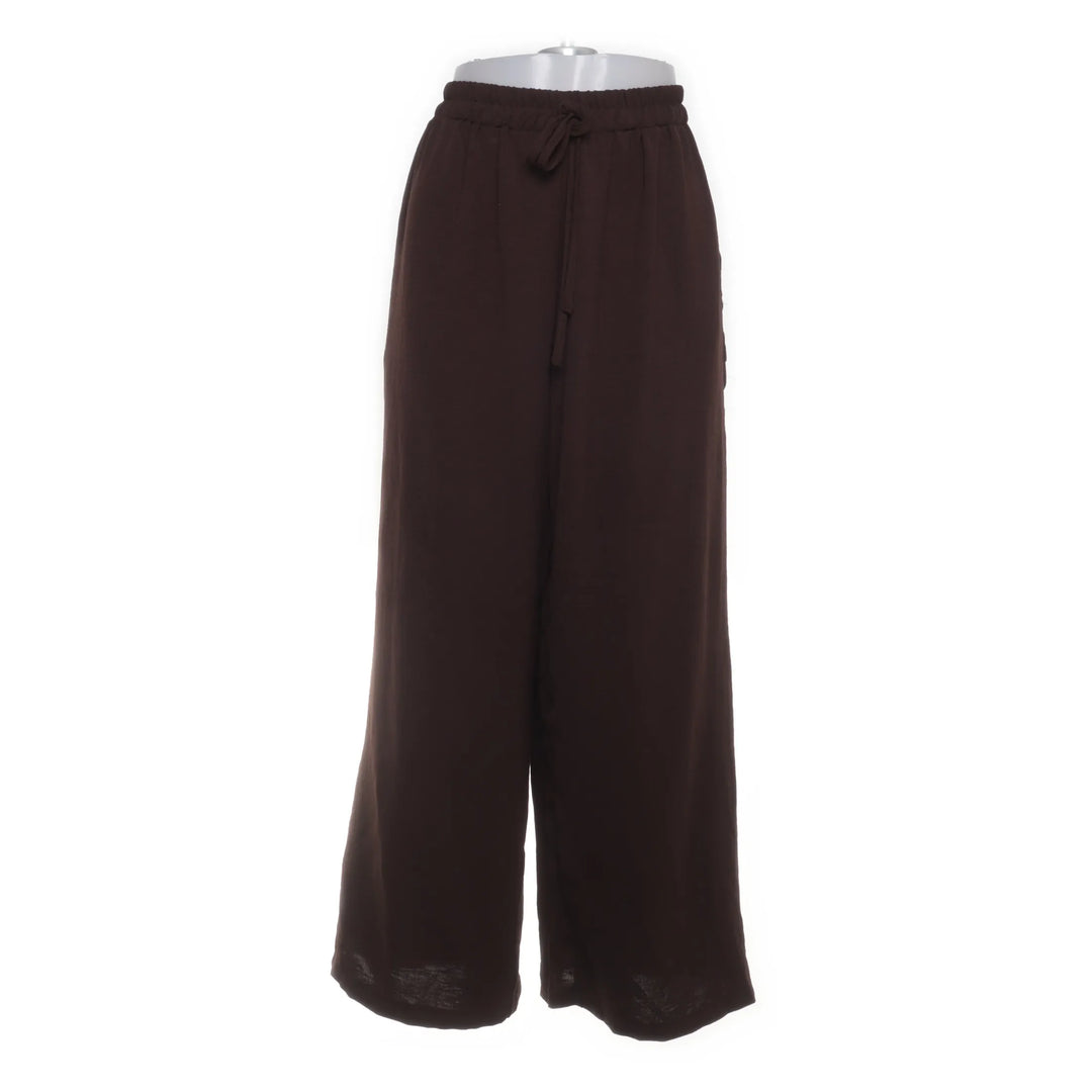 Bruin - Palazzo broek