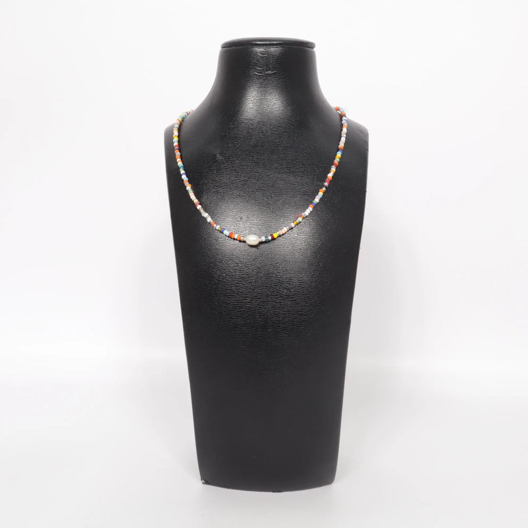 Meerkleurig, Zilver - Ketting