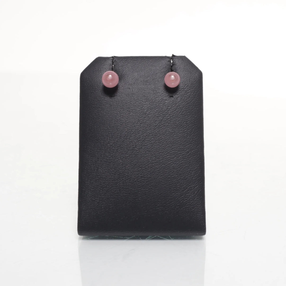 Zilver, Roze - Oorbellen