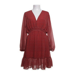 Pepe Jeans | Rood, Zwart, Wit - Jurk