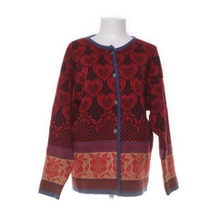 Vrikke | Rood, Meerkleurig - Cardigan