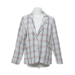 Marta | Grijze geruite blazer