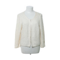 STOCKH LM | Witte Pluizige Cardigan