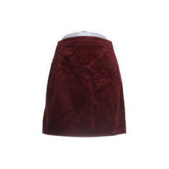 ASOS | Bordeauxrode corduroy minirok