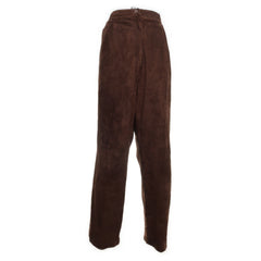 Clichy | Bruin - Leren broek