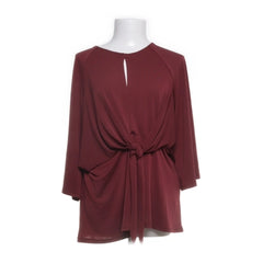 Happy Holly | Bordeaux Blouse met Knoop