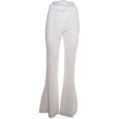 Massimo Dutti | Witte Uitlopende Broek
